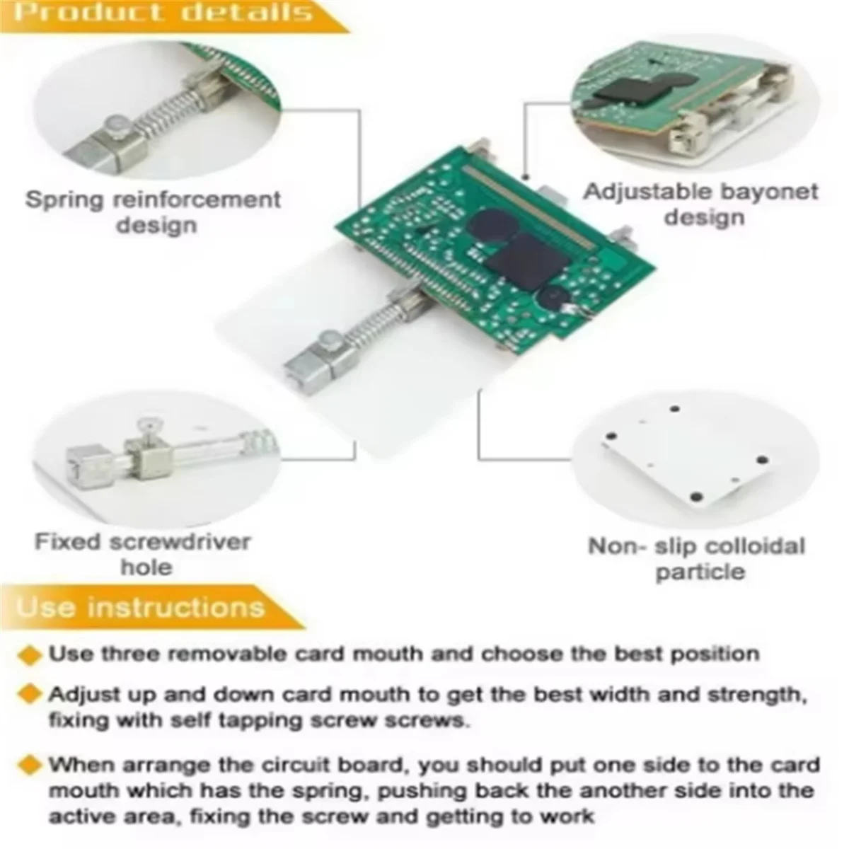 携帯電話修理治具 PCB ブラケットユニバーサル PCB ボードホルダー修復ツールプラットフォーム固定サポートクランプはんだ付け