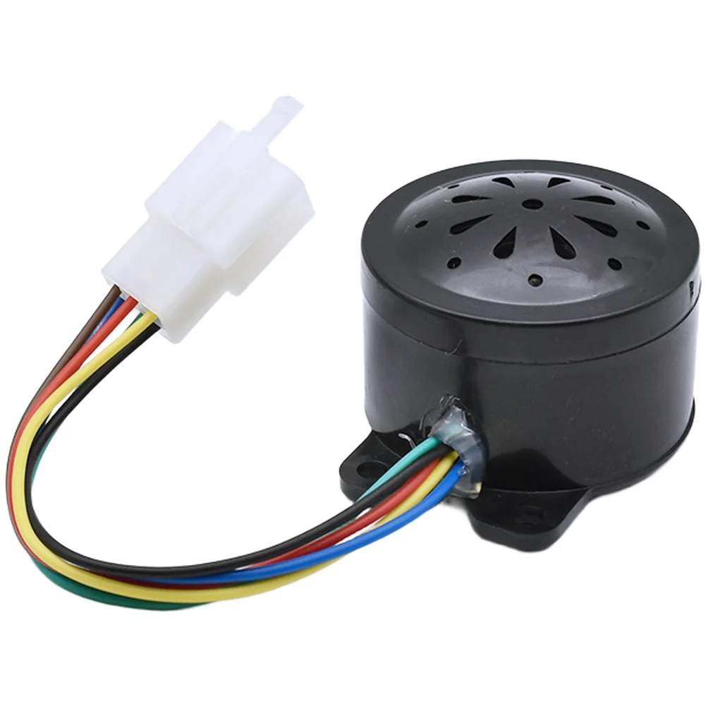 Electric For HORN Buzzer for 48V 60V Tricycles with Turn Signal Reverse Function and Waterproof Design 5 Wire 6 Wire