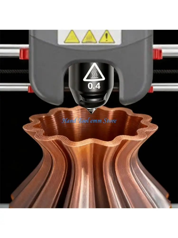 H37F Multiple Size Nozzles Set 0.25mm 0.4mm 0.6mm 0.8mm Strengthened 3D Printing