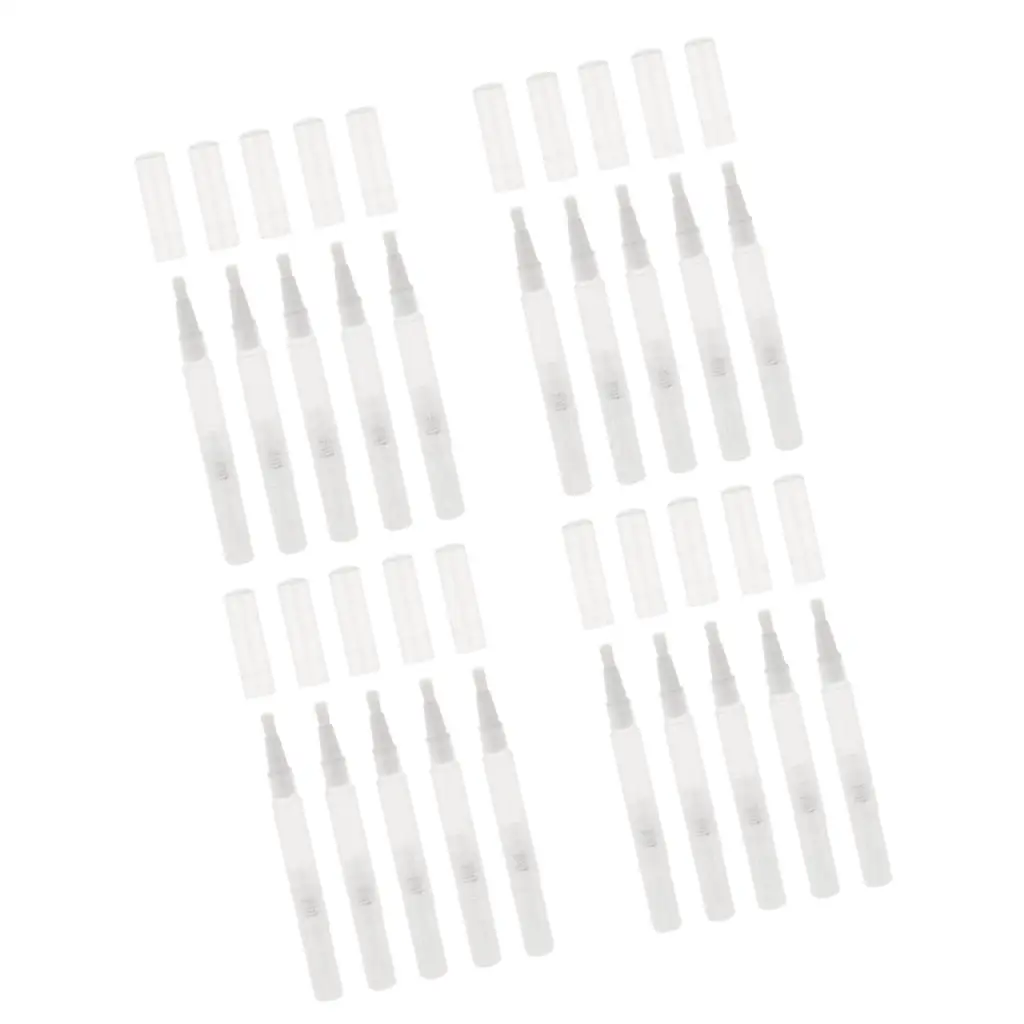 Cosmetische containerbuis, hervulbare doorzichtige plastic twist-pen voor lippenbalsem, etherische olie-nagellak