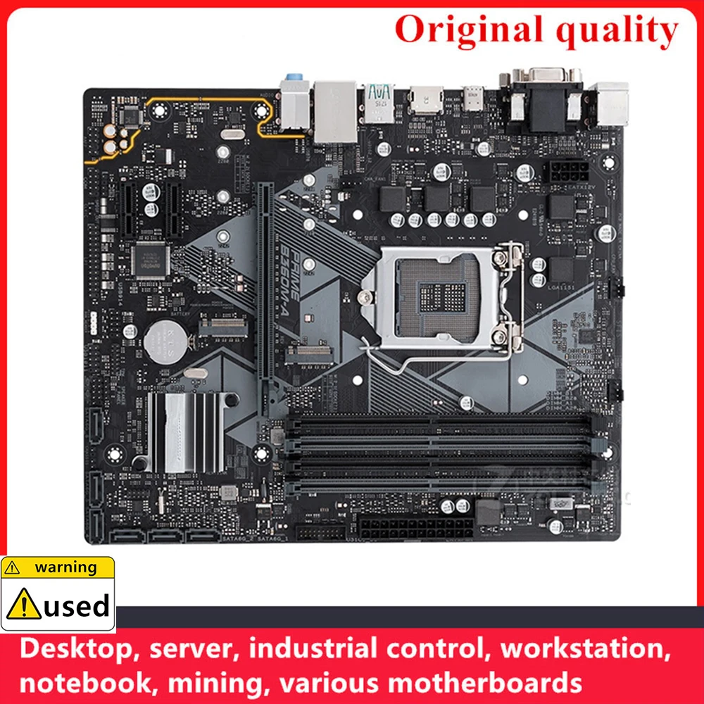 

Used For PRIME B360M-A Motherboards LGA 1151 DDR4 64GB M-ATX For Intel B360 Desktop Mainboard SATA III USB3.0