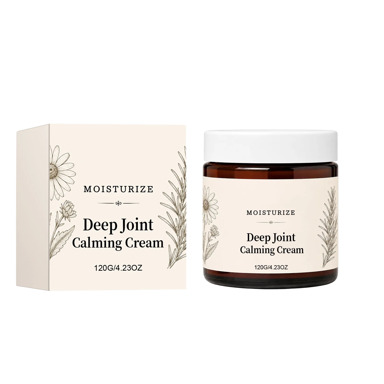 Joint Care Cream Refreshing Hydrating Reduce Pain Relieves Tension Muscle Lightweight Body Moisturizing Muscle Massage Cream120g