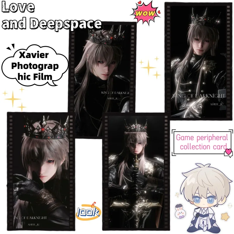 Liefde en Deepspace Xavier Cartoon Creatieve Dark Erosion King Licht en Schaduw Film Persoonlijkheid Spel Randapparatuur Verzamelkaarten