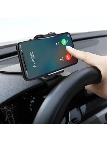 360 Rotatable Car Phone Holder Universal Cell Phone Stands Car Rack Dashboard Support for Auto Grip Mobile Phone Fixed Bracket