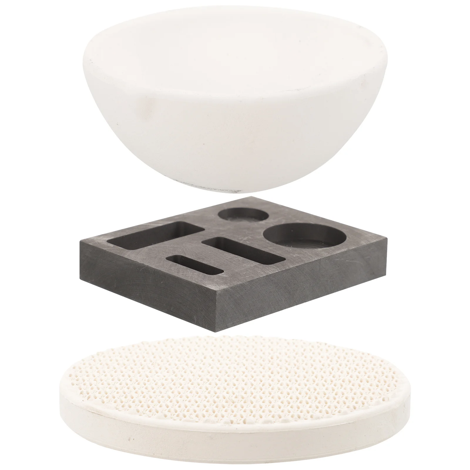 

1Set Strong Break-Resistance Crucibles for Melting Alloys Jewelry Making Supplies Casting Molds Melting Silver Supply