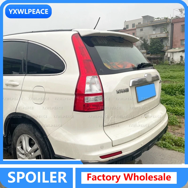 

For Honda CR-V CRV 2007 2008 2009 2010 2011 ABS Plastic Primer Color Rear Trunk Roof Spoiler Car Decoration Accessories