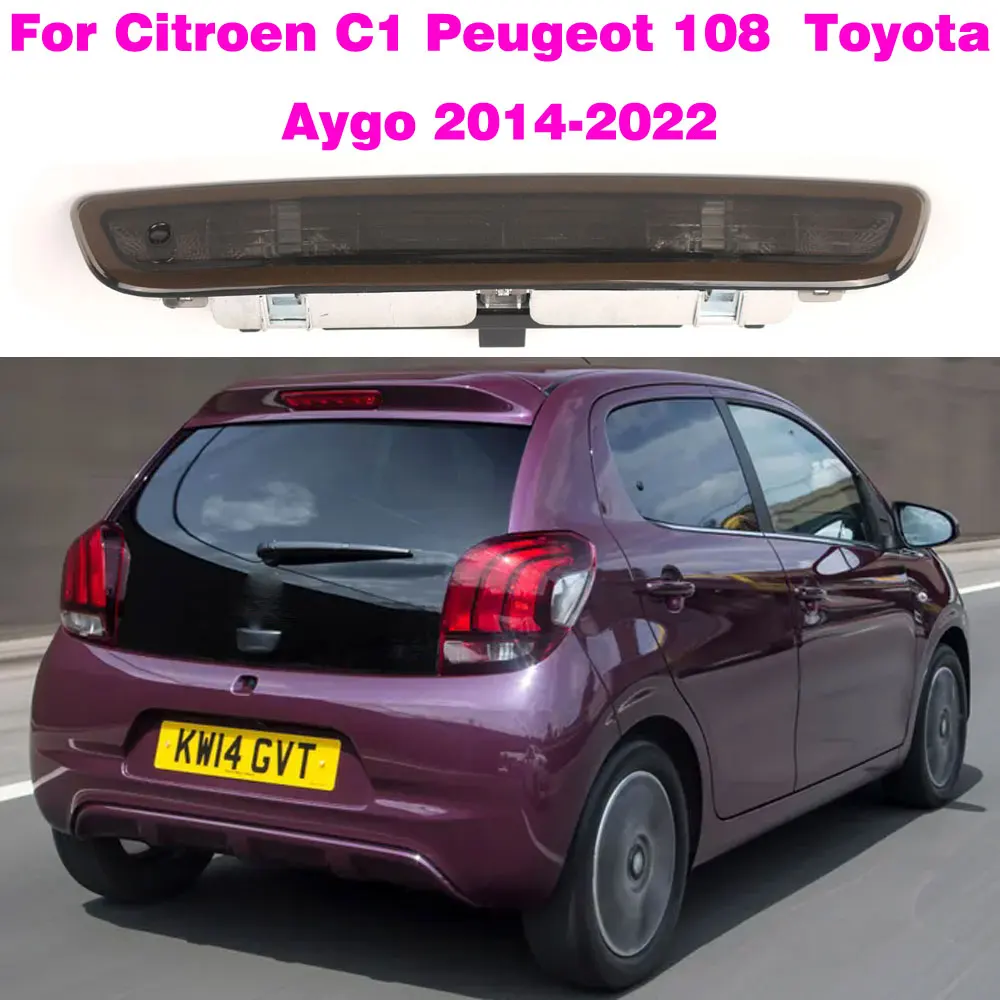 

B000878980 Высокие стоп-сигналы Автомобильный внешний задний парковочный привод Светодиодный сигнальный индикатор для CITROEN C1 Mk2 2014 2015-2023