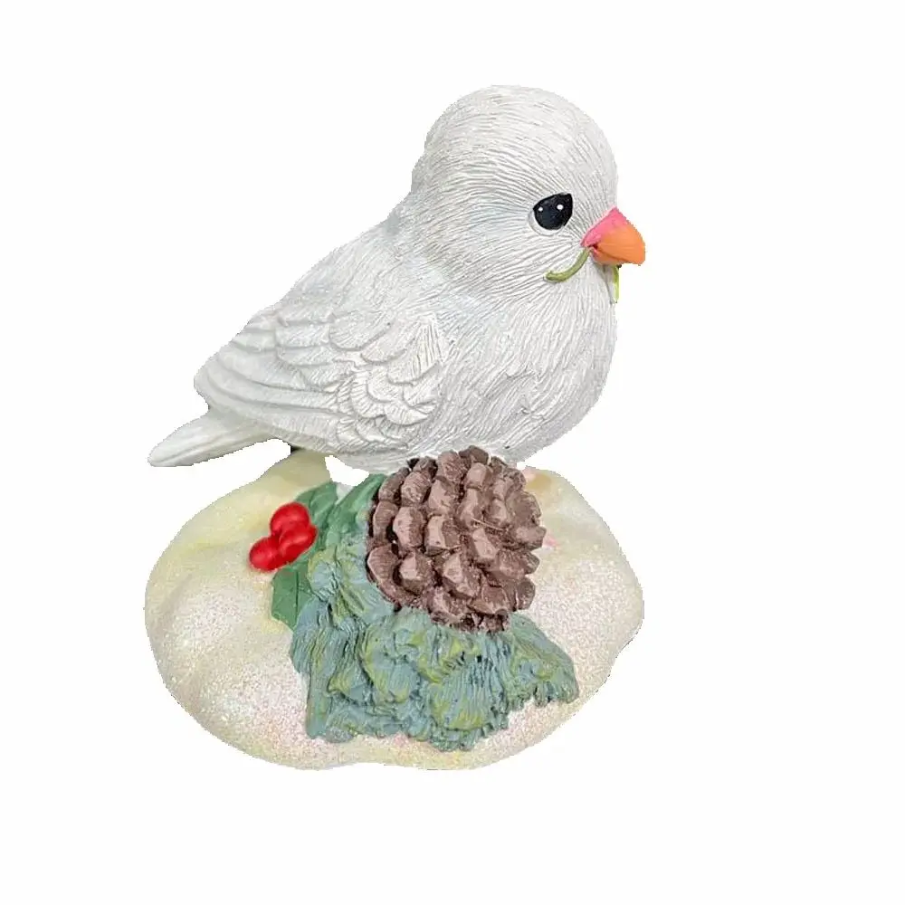 3D Olive Bird Silicone Candles Mould Christmas Pine Ball Pine Leaf Chocolate Sugarcraft Cake Decor Baking Mold Peace Be With You