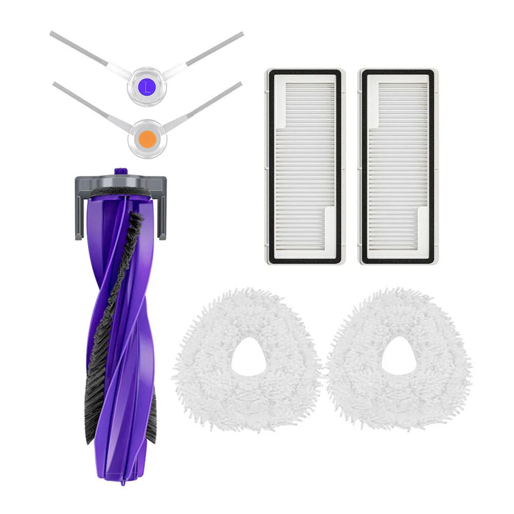 걸레 천 메인 사이드 브러시, Narwal Freo X 울트라 더스트 백, Hepa 필터, Narwal J4 진공 청소기 액세서리