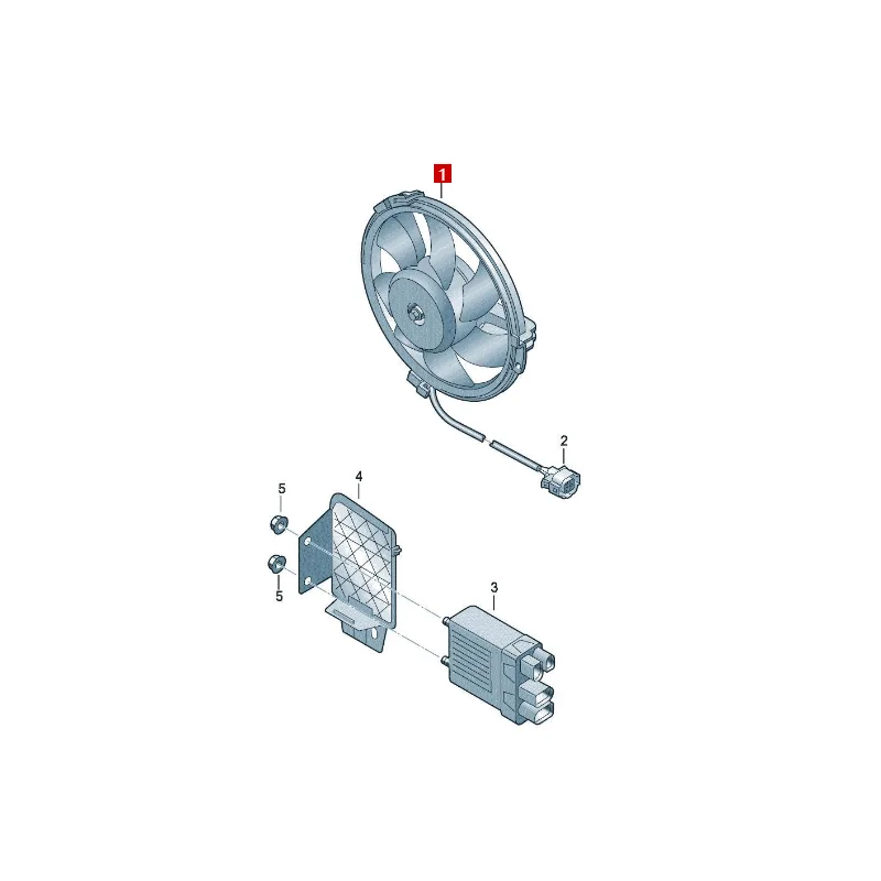 Q7 Touareg  Sharan  Multivan  Kailuwei radiator fan electronic fan brushless secondary fan 7L0959455E  7L0959455B 0130706202