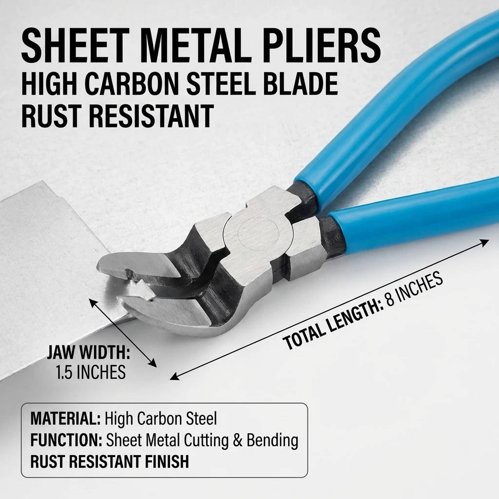 Multifunctional Diagonal Pliers Car Clip Rivet Tightening Wire Stripping Staple Screwdriver Removal Tool - Automotive Pliers - view 5