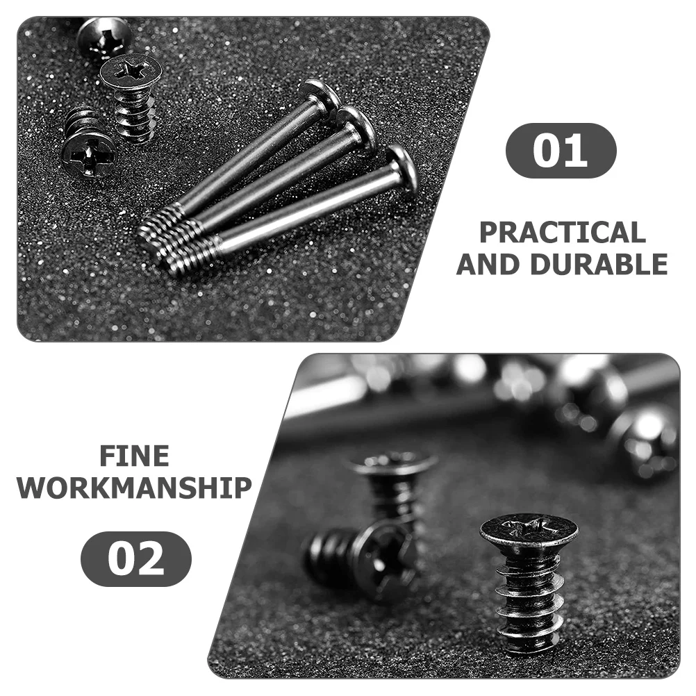 

1Set Computer Cooling Fan Screws Carbon Steel Zinc Plated Long Short Replacement Set for Case Fan Mounting and Computer Cooling