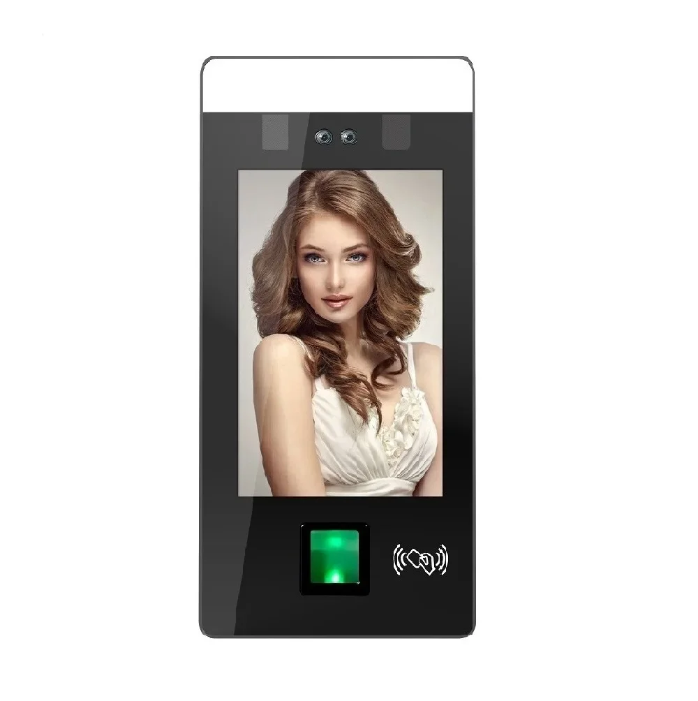 Cloud Network Biometric Time Attendance Face Recognition Access Control Facial Device Face Recognition Terminal With Wifi