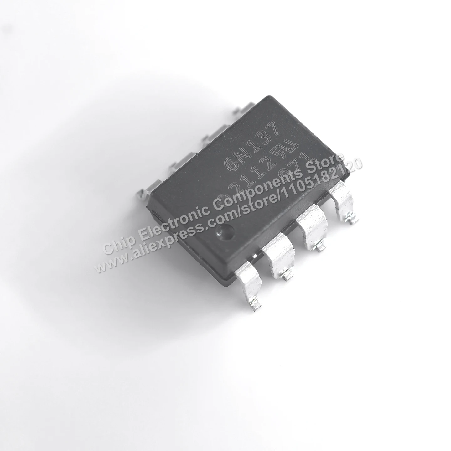 （5 PCS）Original IC 6N137-500E 6N137 A6N137 High CMR High-Speed TTL-Compatible Optocoupler Chip, SOP-8 Package