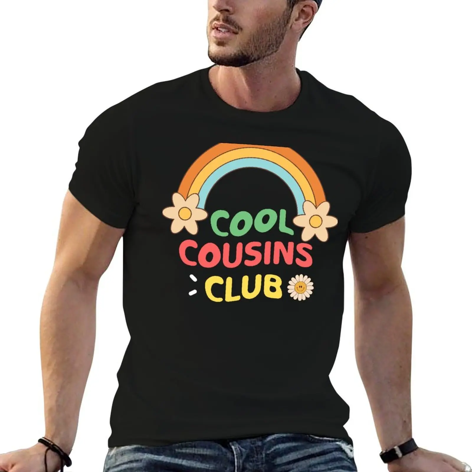 Family Tee Cool Cousins Club T-Shirt man t shirt graphic man t shirts graphic black cotton t-shirt plain for man package T-shirt