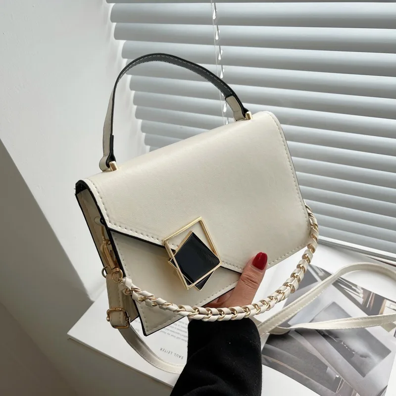 

Популярная минималистичная сумка, новая сумка через плечо на одно плечо, модные и универсальные маленькие квадратные сумки