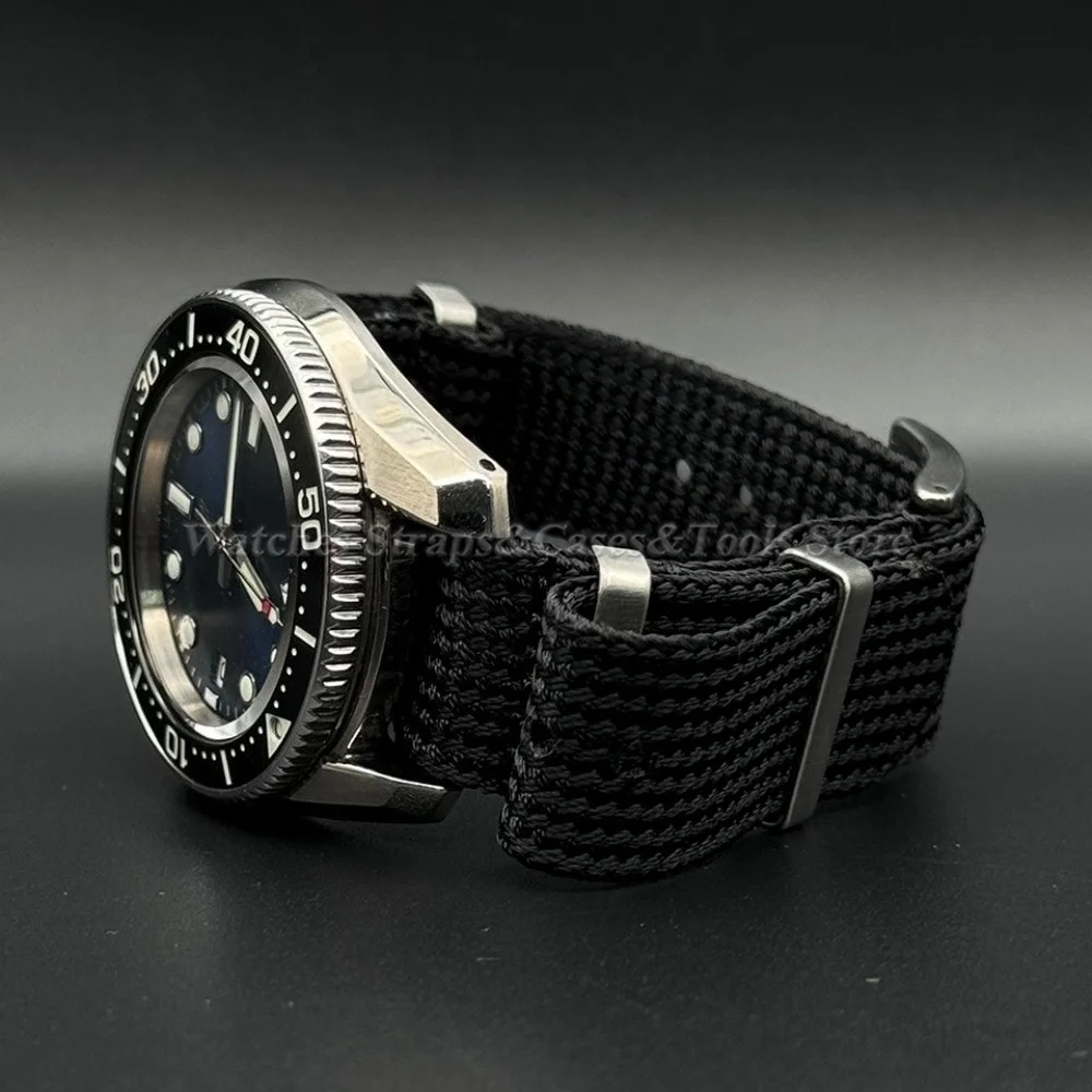 Gewebtes Militär-Nylon-Uhrenarmband 18mm 20mm 22mm für Samsung Galaxy Watch 7/6/5/4 für Seiko Herren Damen Universal-Armbänder – Detail 7