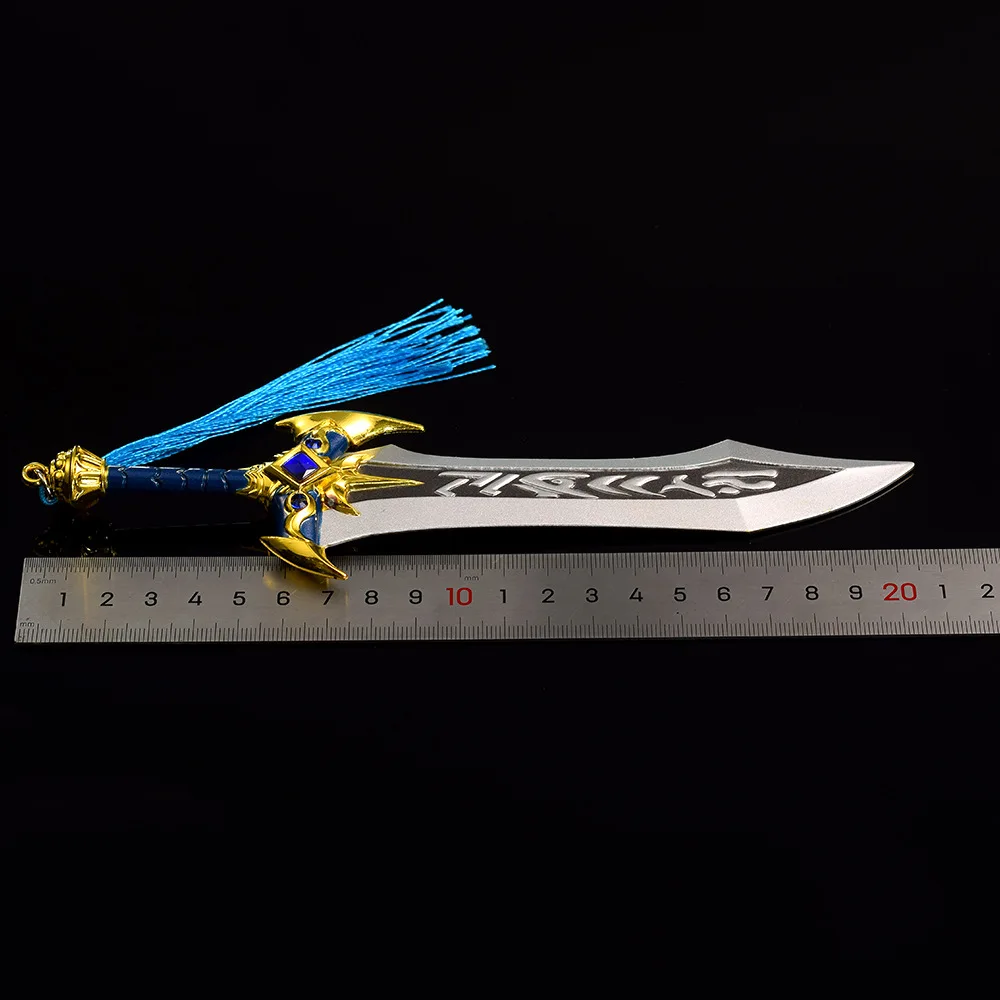 21 centimetri World of Warcraft Arma QuelSerrar Spada Lama Accessori periferici Ornamenti Modello in metallo Artigianato Regali Giocattoli per ragazzi