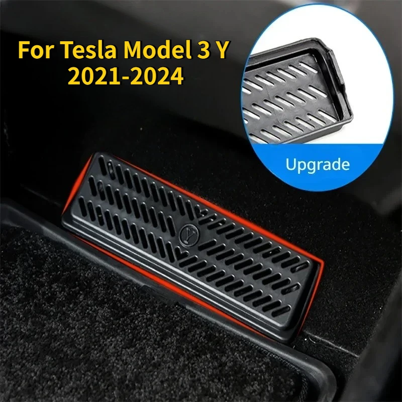 

Крышка воздуховода под сиденьем для Tesla Model 3 Y Austin Berlin Factory Edition, защита от пыли, аксессуары для воздуховодов