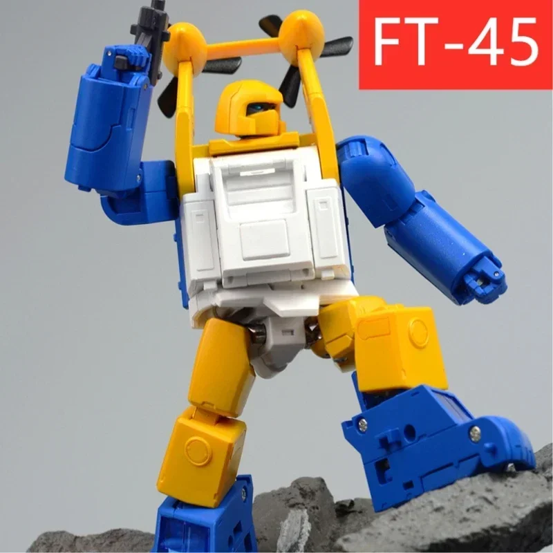 متوفر في المخزون FansToys FT-45 FT45 Spindrift Seaspray الإصدار 2.0 عمل الشكل 3rd الطرف التحول لعبة روبوت نموذج مع صندوق