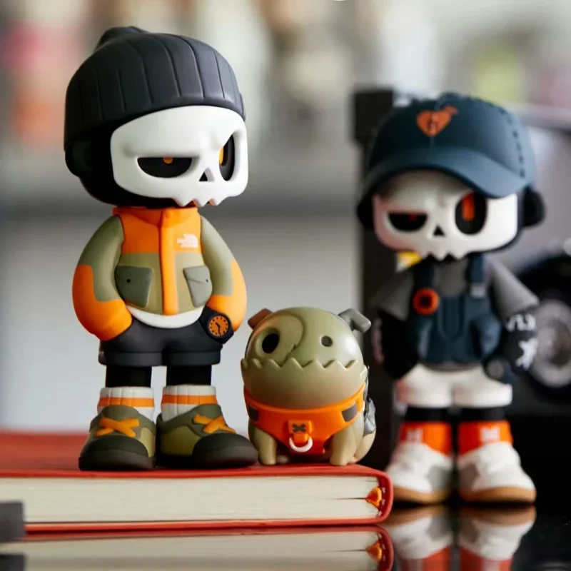 Mr.Bone Mr. Bones 4th Generation Camping Series Figure Model Toys Cool Anime Figure Model Designer Doll Trendy Gifts