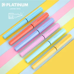 Penna PLATINUM giapponese PQ-200 Little Meteor Colore Macaron Studente di scrittura F Punta Penna Apprendimento Cancelleria Forniture per ufficio