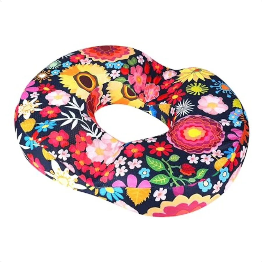 

Hemorrhoid Pillows for Sitting Donut Gel Ergonomic Butterfly Seat Cushion for Long Sitting Tailbone Pain After Surgery Relief O