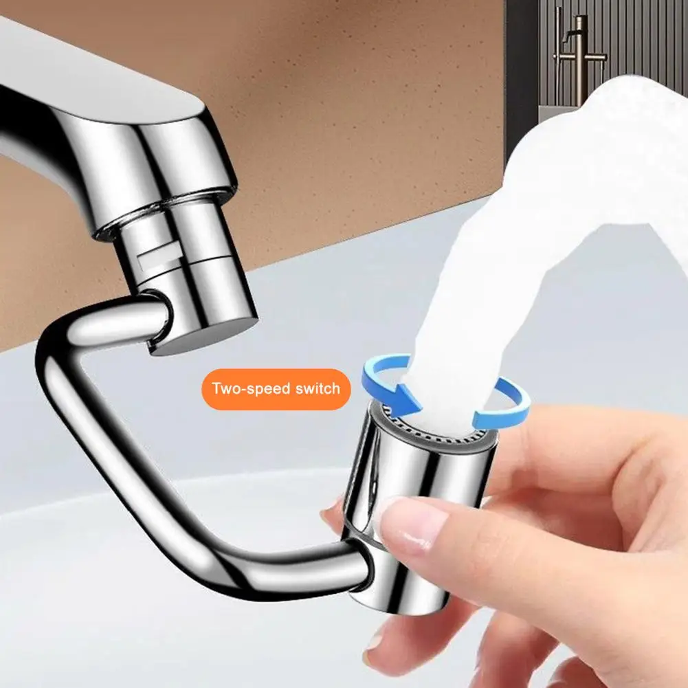 1/2Pcs Rotatable Mechanical Arm Faucet,Multi-Functional Adapter Head, Splash-Proof For Toilet And Washbasin Bathroom Accessories