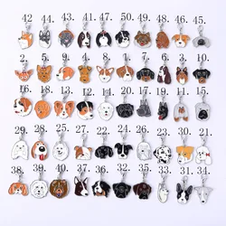 10 Pcs Metal Key Ring Cute Animal Cartoon Keychain Lovely Dog Shape Key Holder Fit Women Men Kids Keys Accessories