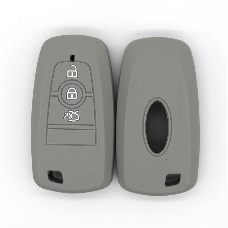 

Suitable for Ford Mondeo Edge Plus Focus Taurus evos Explorer silicone car key bag anti-fall key cover