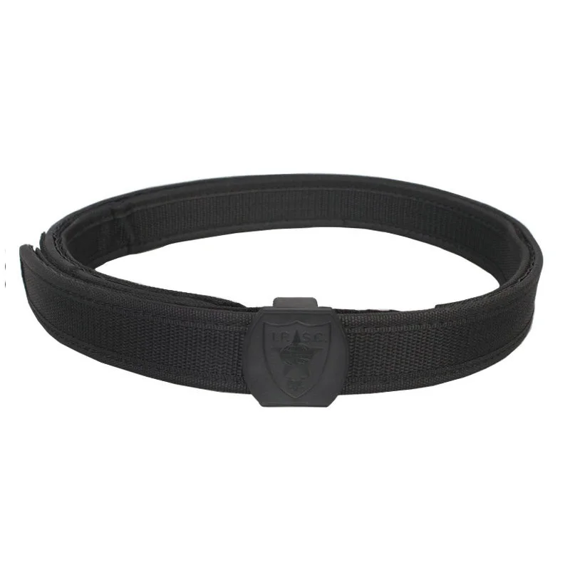 Tactical Equipment IPSC Shooting Belt Waist Support 1.5 inch Double-Layer Nylon Rigid Bel For Outdoor Hunting Sports