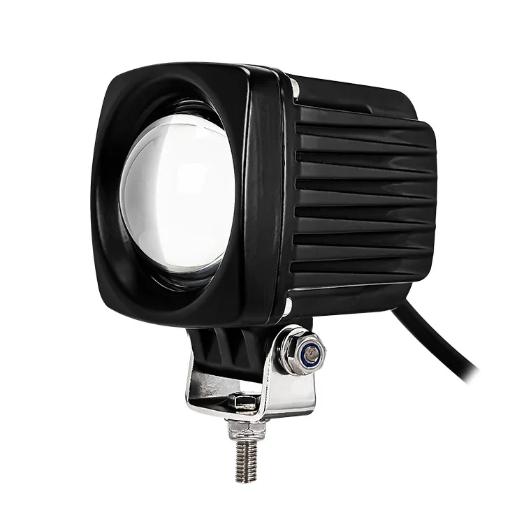 

Новый светодиодный стробоскоп для вилочного погрузчика, синий, красный, зеленый, 12В-100В, 10Вт, с точечным лучом, красный предупреждающий свет