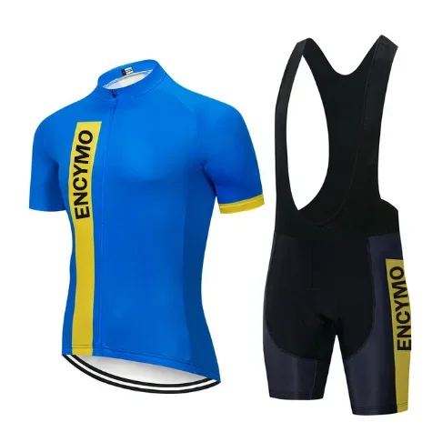 

2022 ENCYMO Team Cycling Clothing /Road Bike Wear Racing Clothes Quick Dry Cycling Jersey Set Maillot Men's Clothing