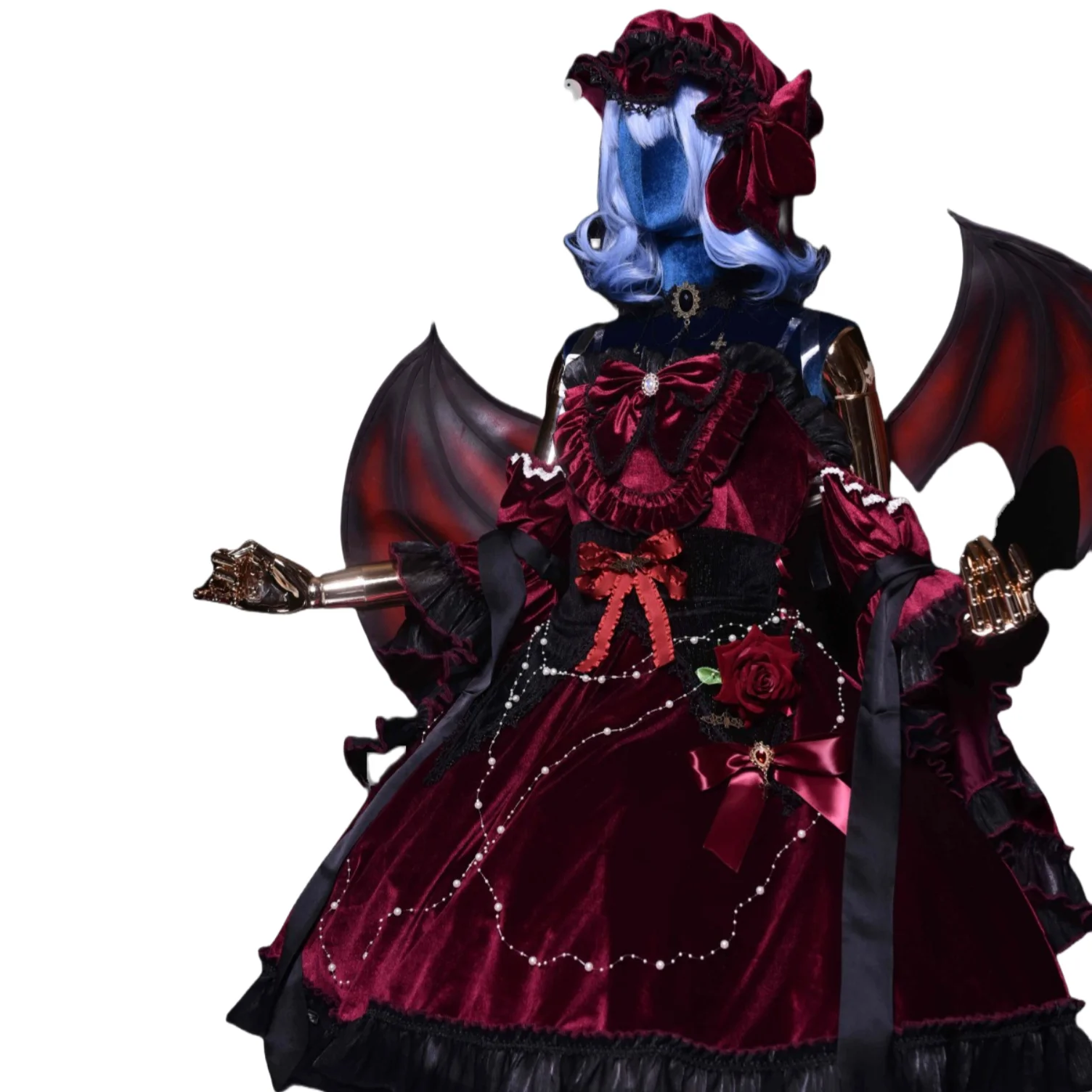 New Mooyiyi cos Remilia Scarlet Cosplay costume Halloween Christmas Role Playing Party Comic Dress New Project customized