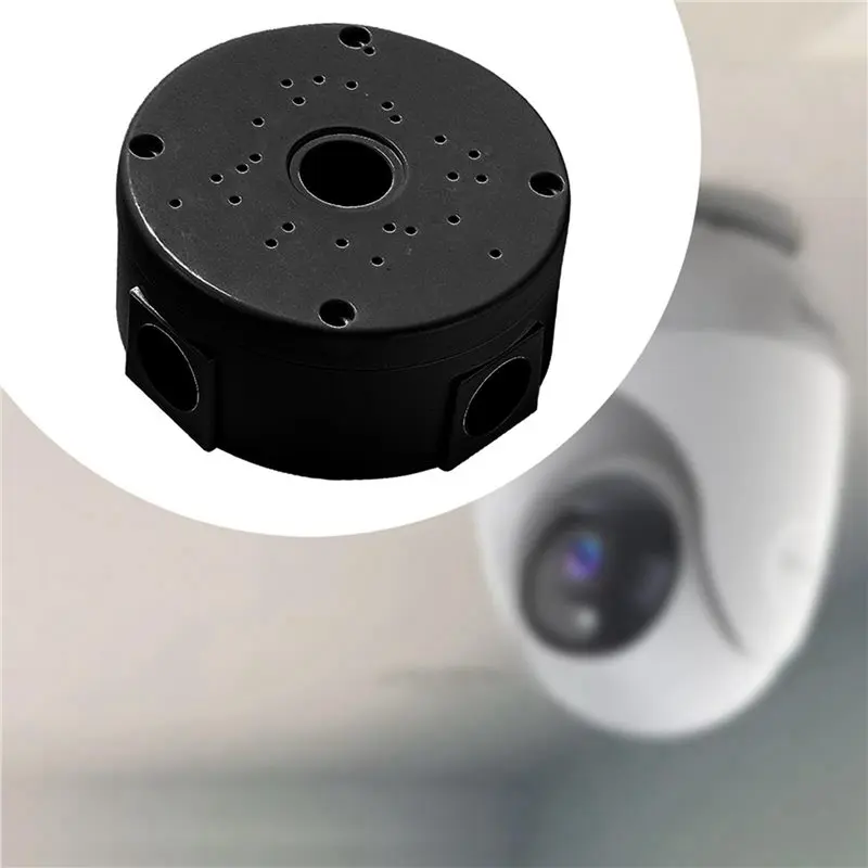 Stable Performance-2X Camera Junction Box Cable Deep Base For Dome/IP Camera Waterproof Mount Bracket Surveillance Dome Brackets