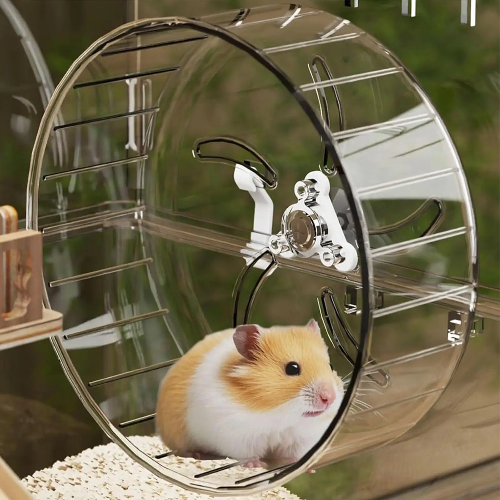 17.7x11.8x13.5 Inch Large Acrylic Clear Hamster Villa Cage For Syrian Gold Bear Habitat Stackable DIY Habitat Terrarium view 5