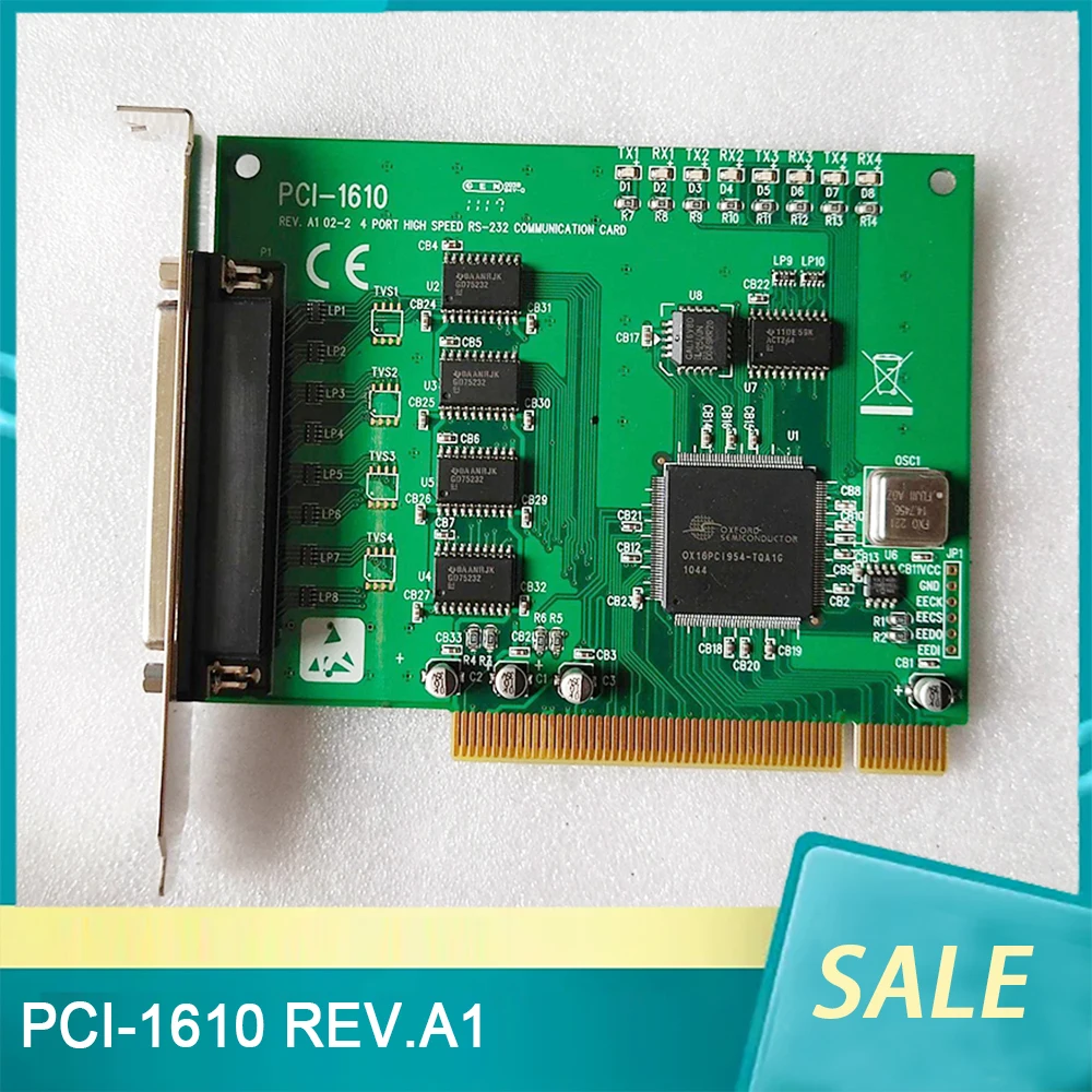 

PCI-1610 REV.A1 для Advantech, 4-портовая высокоскоростная карта связи RS-232 PCI, защита от перенапряжения