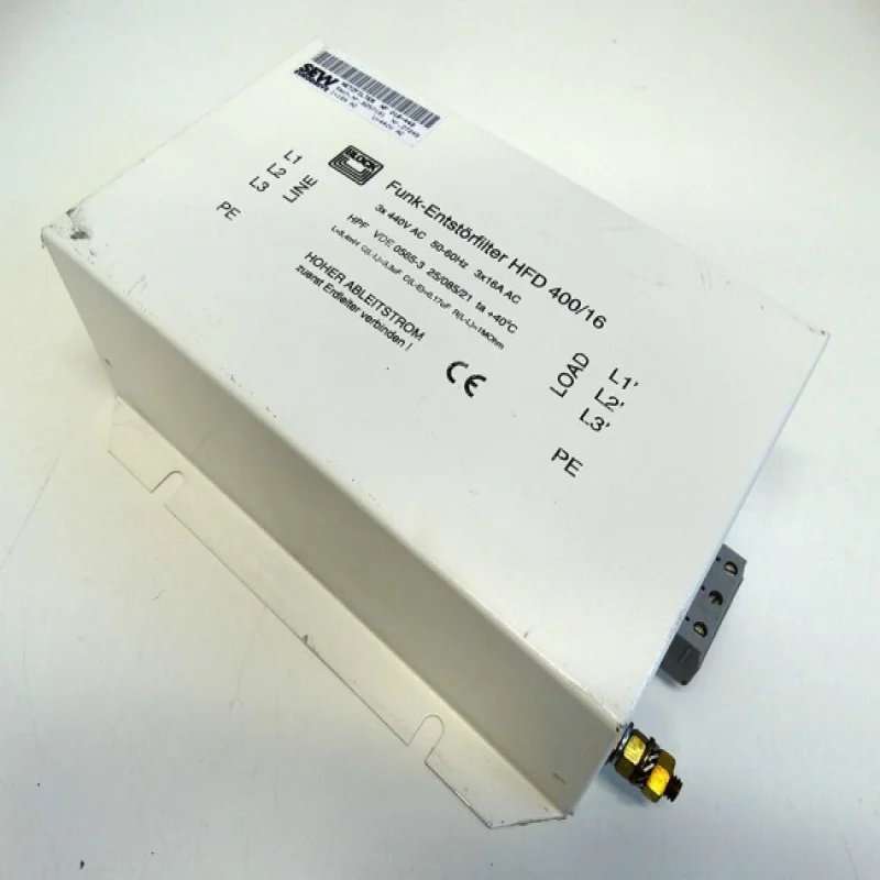 New Original&PLC NF 016-443 Block HFD 400/16 Wireless  Filter 3x400VAC 3x16A *Ultimate Value*In Stock