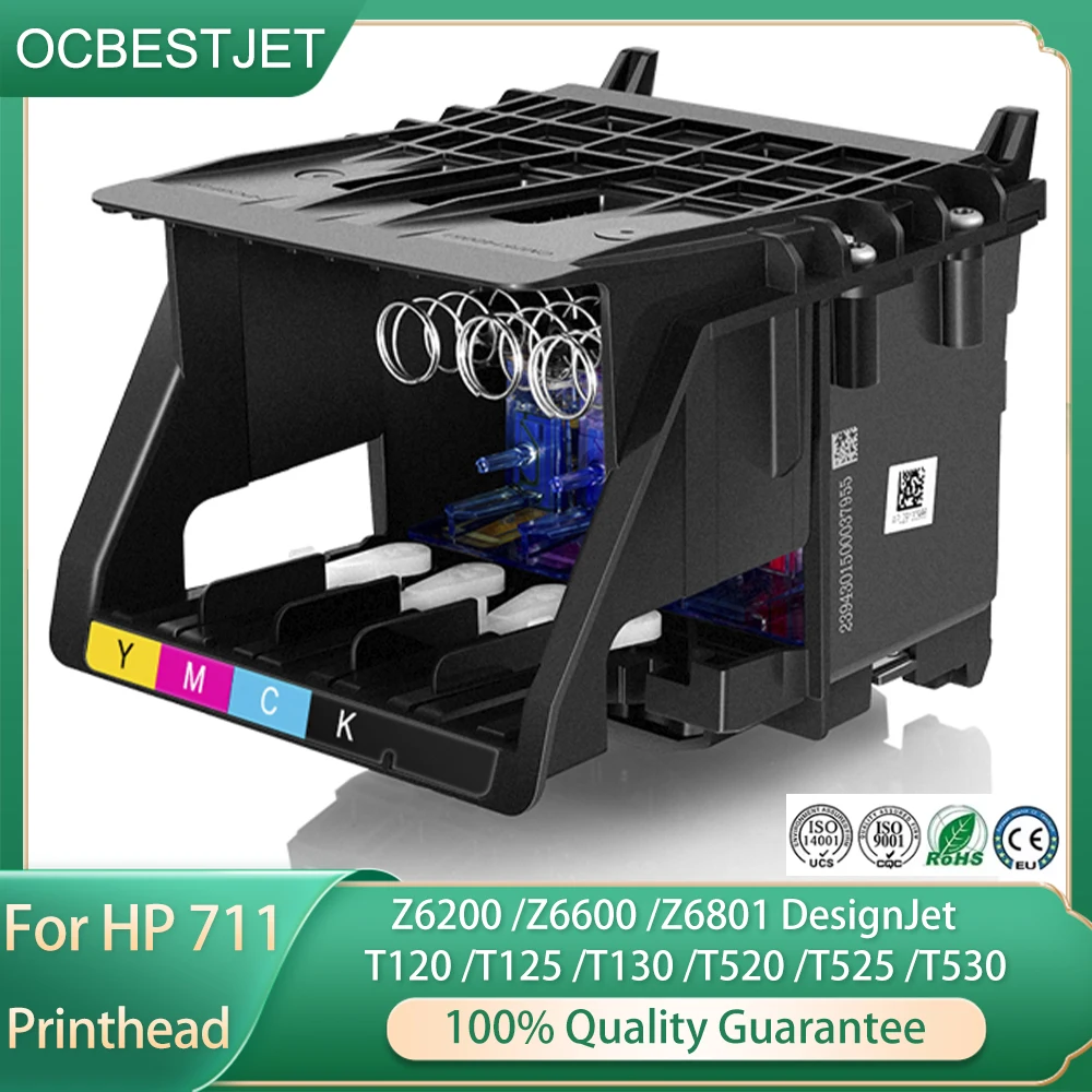 

For HP 711 C1Q10A Printhead Compatible 711 DesignJet Pinter Head for HP DesignJet T120 T125 T130 T520 T525 T530 T100 Printer
