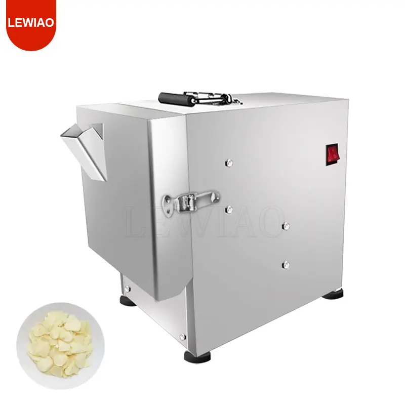 Tabletop Processional Kitchens And Food Processing Facilities Electric Small Garlic Slicing Machine