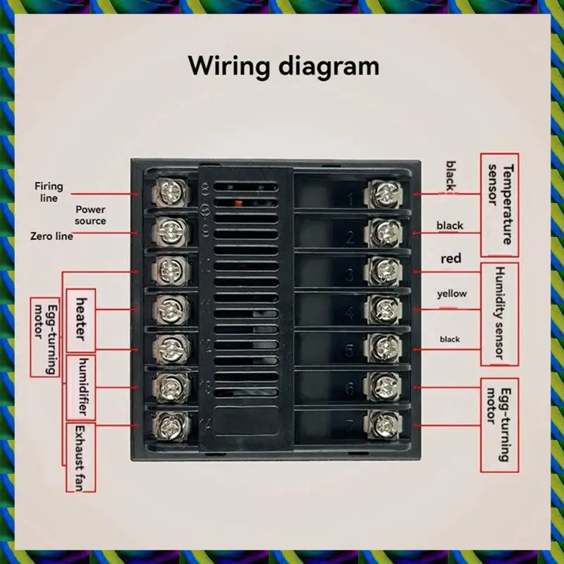 جهاز التحكم بدرجة الحرارة والرطوبة بشاشة LCD HT-12 اليومية، جهاز التحكم في حاضنة الطاقة الشمسية، طاولة التحكم في درجة الحرارة
