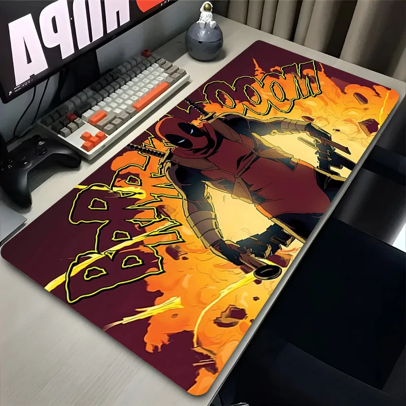 Laptop Mouse Pad 800x400 PC Game D-Deadpools Mousepad Gaming Accessories Rubber Table Mat Keyboard Decor Large Anime Mouse Mats