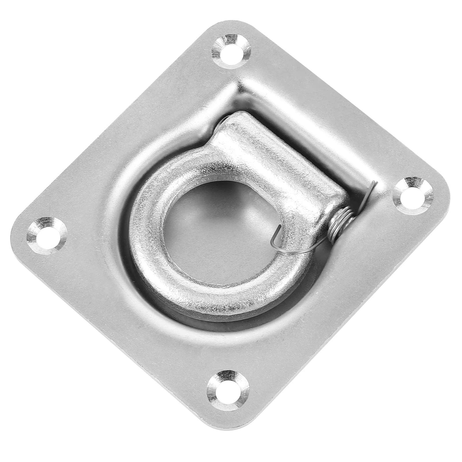 

1 pc Galvanized D Lashing Anchor Heavy Duty Tie Down Hook For Truck Car Boat Trailer Garage Workshop Use Carbon Steel Floor