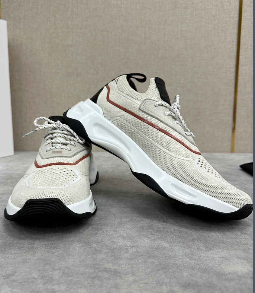 2025DIKU JING  New Men's Casual Sports Shoes | Wool Mixed Fabric Running Shoes 39-46