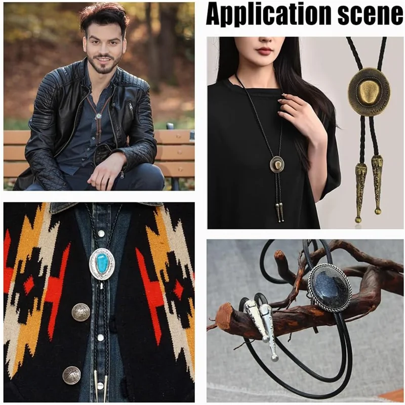 ASDS-4 مجموعات بولو التعادل صنع عدة بولو التعادل نصائح استبدال نهاية قبعات كيت شقة مستديرة بولو التعادل مشبك الملحقات