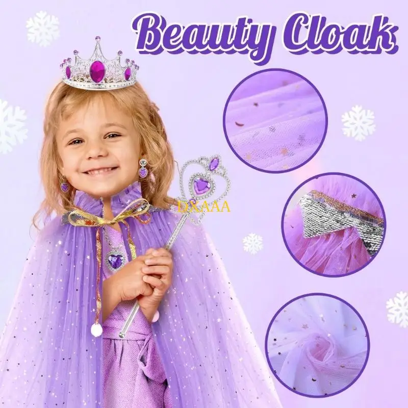 DXAA Fairy Costume Princess Party Dress Up Fairy Princess Costume Birthday Costumes