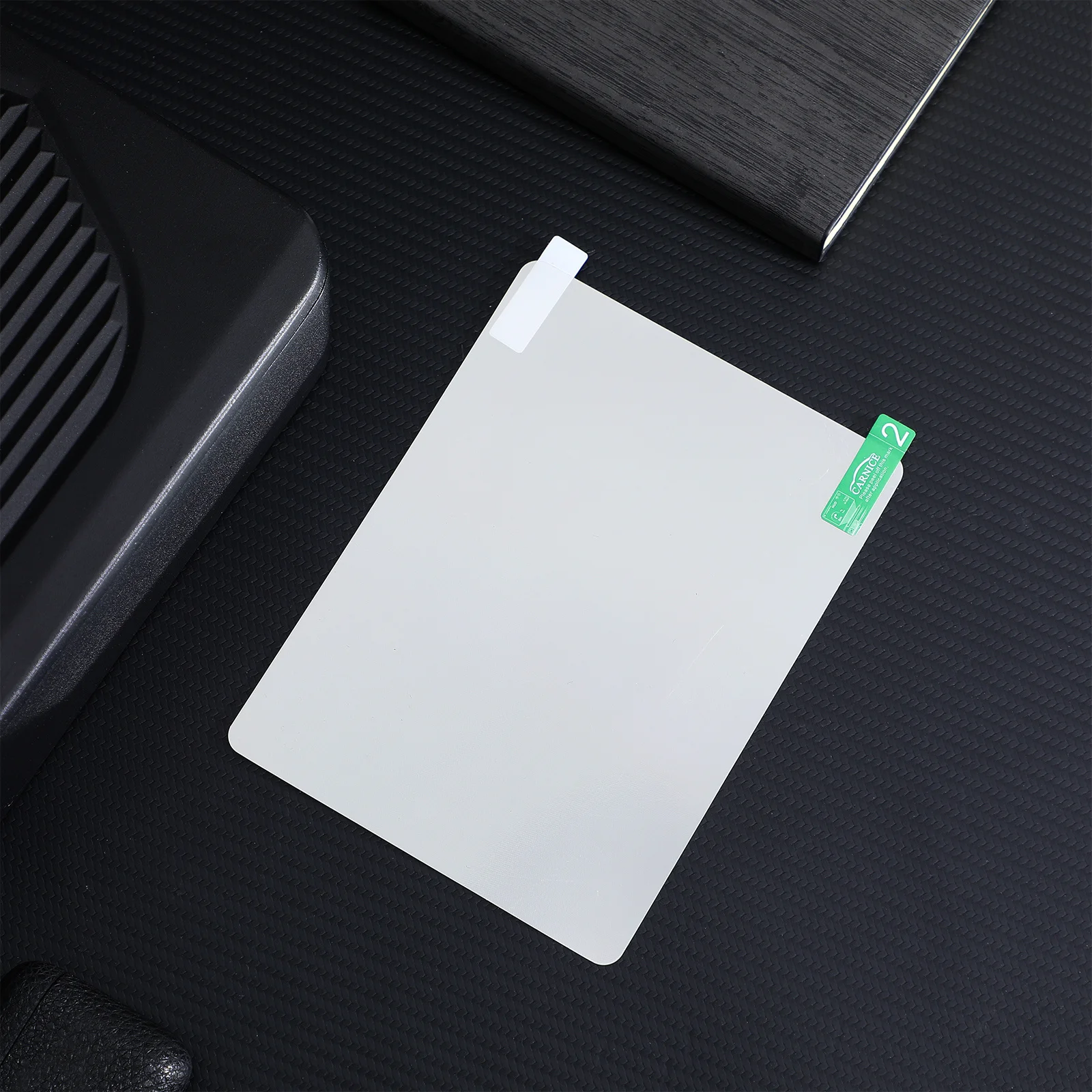 2 قطعة شاشة عرض علوية طبقة عاكسة مادة الحيوانات الأليفة المتينة شاشة واضحة عالية الدقة شاشة واقية للسيارة طبقة سميكة مضادة للتجاعيد