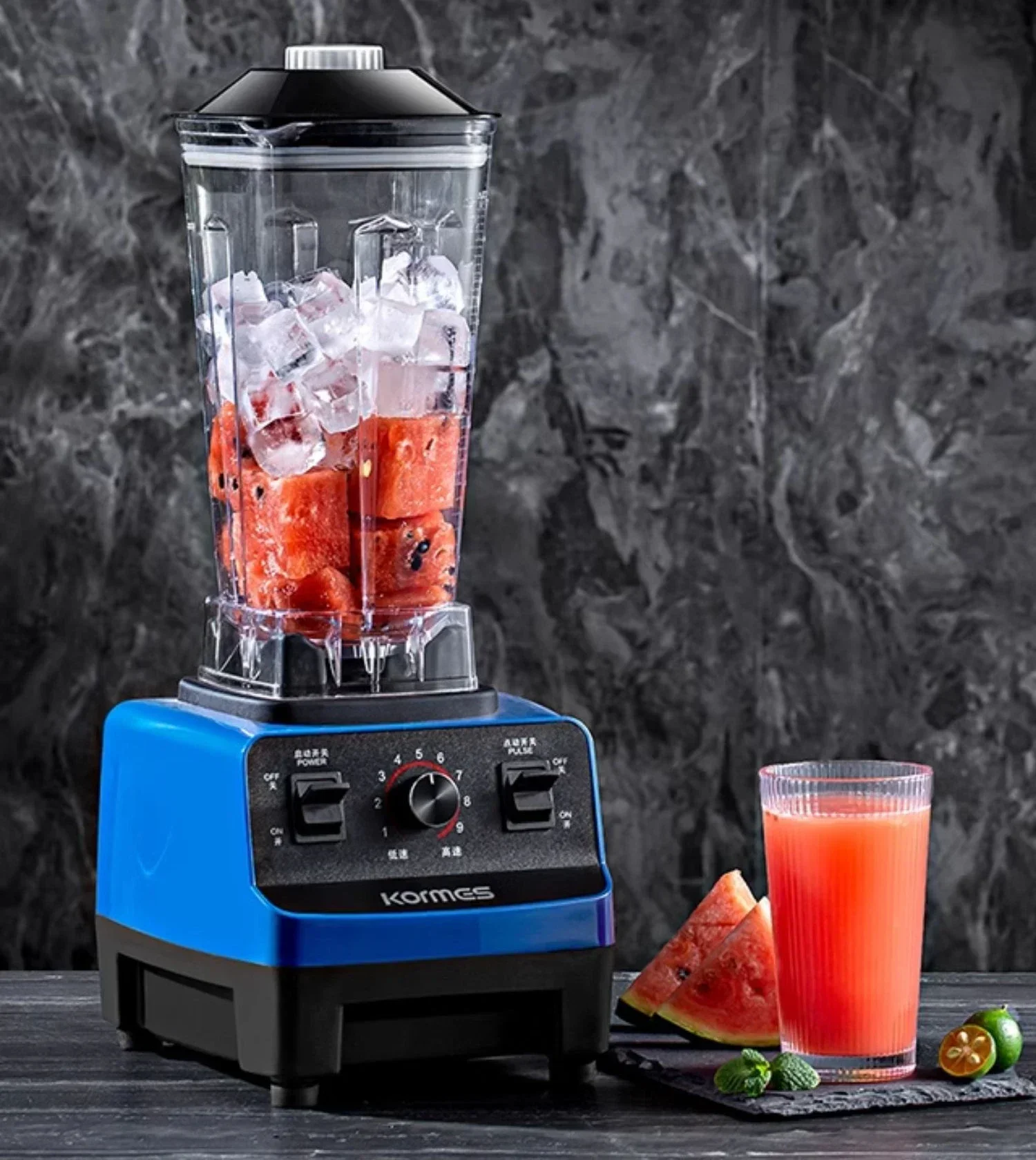 طراز تجاري جديد منزلي عالي الطاقة لمتجر شاي الحليب وكسر الجدار وماكينة طهي الثلج المطحونة