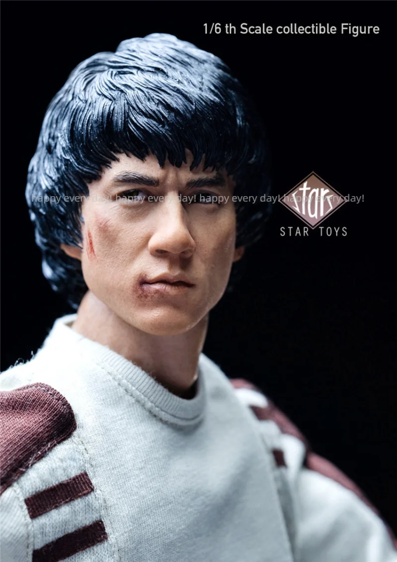 

NEW SPOT Jackie Chan Police Story Chen Sir 1/6 Star Toys STT-001 Action Doll Collection Gifts