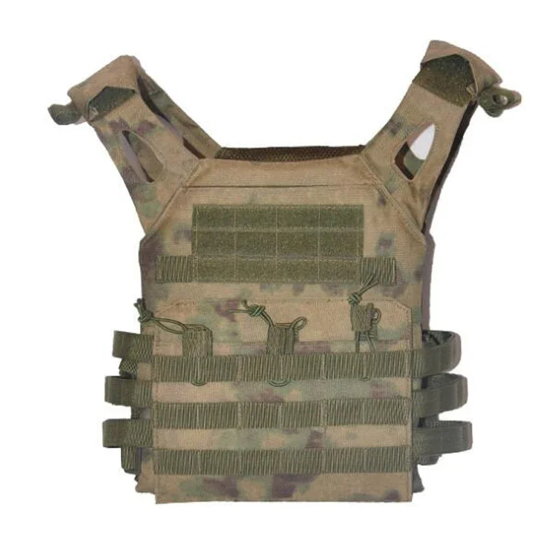 Sprzedaż hurtowa wojskowa zielona kamizelka bojowa taktyczna JPC Outdoor Hunting Wargame Paintball kamizelka płyta ochronna nosiciel Airsoft Vest